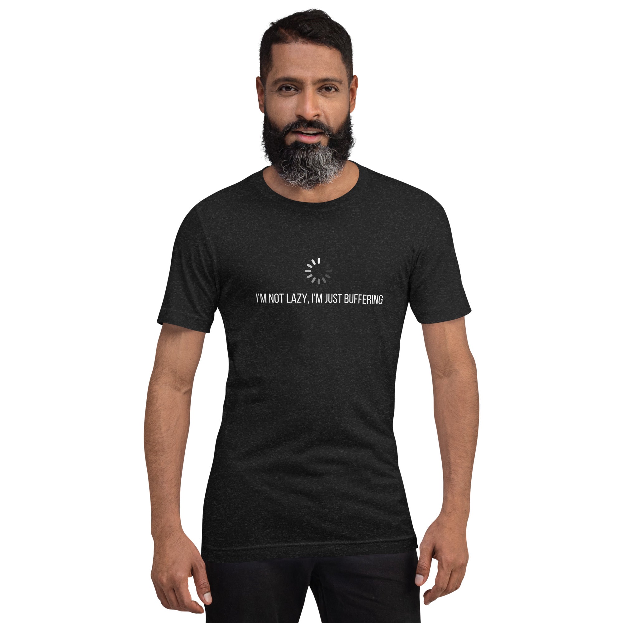 Lazybones T-Shirt - Im not Lazy, Im just Buffering Shirt for Dad and College Students | Lazy Person Gift | Geeky T-Shirt - PennyJellies