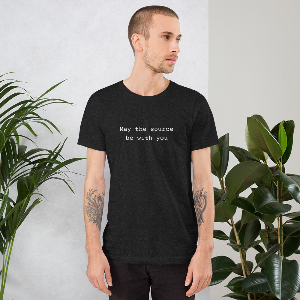 May the Source Be With You - Funny Programmer T-Shirt - Geek Humor - PennyJellies