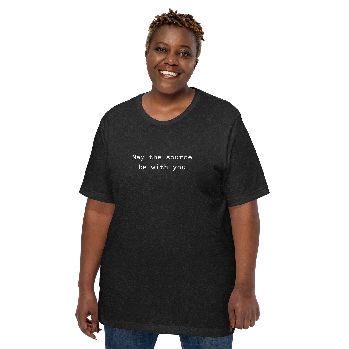 May the Source Be With You - Funny Programmer T-Shirt - Geek Humor - PennyJellies