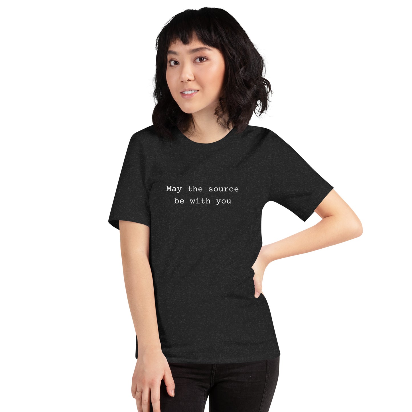May the Source Be With You - Funny Programmer T-Shirt - Geek Humor - PennyJellies