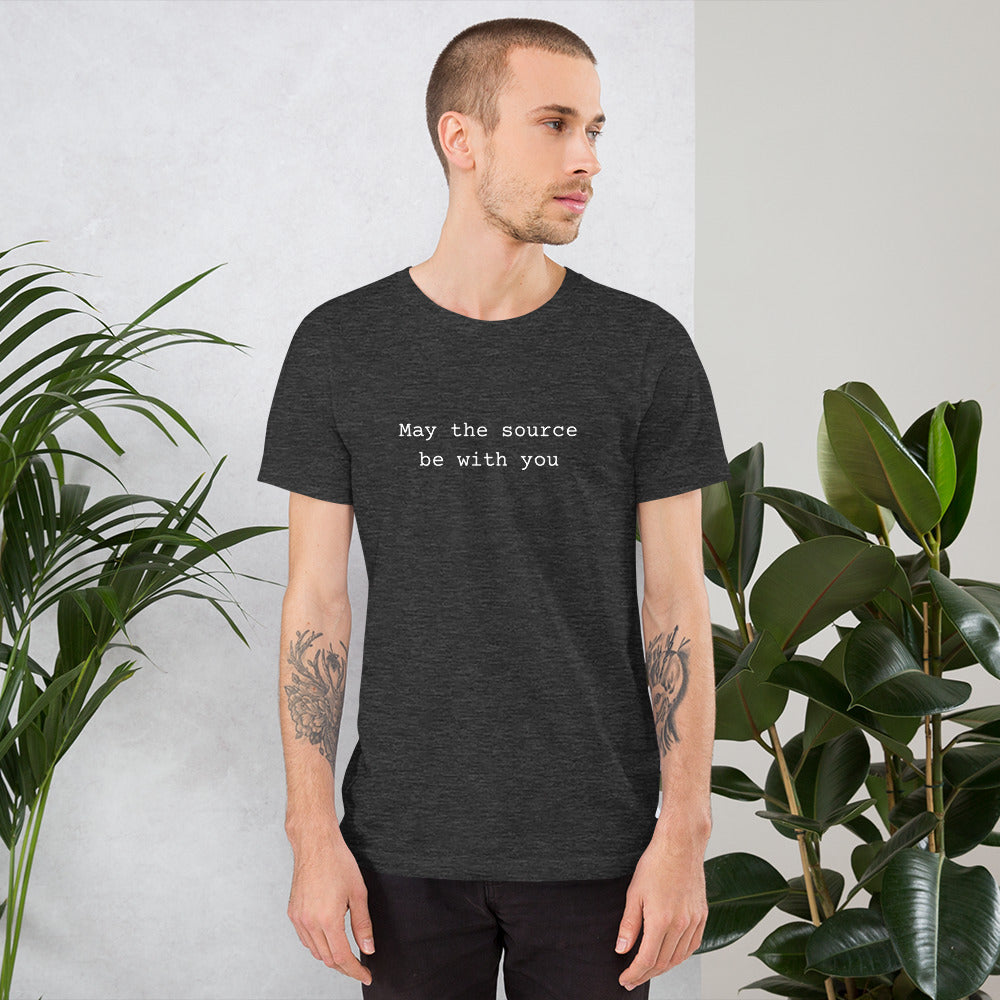 May the Source Be With You - Funny Programmer T-Shirt - Geek Humor - PennyJellies