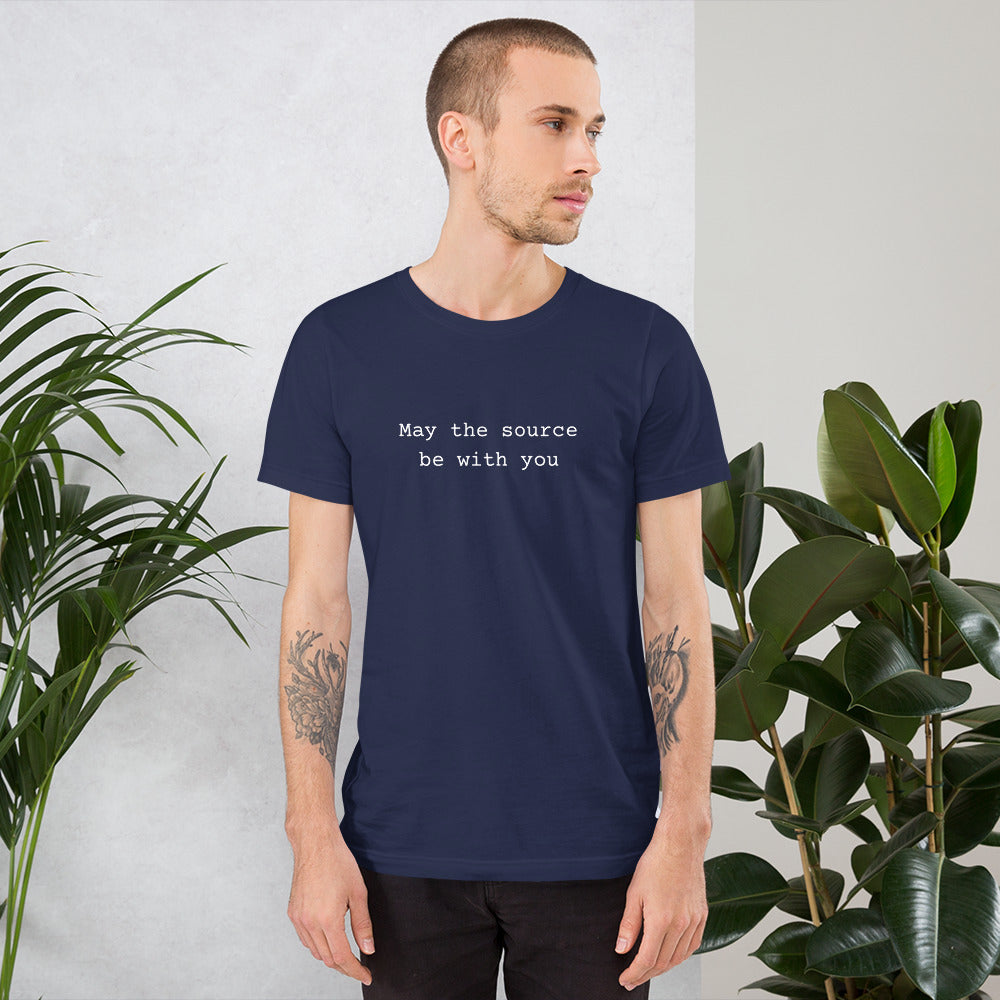 May the Source Be With You - Funny Programmer T-Shirt - Geek Humor - PennyJellies
